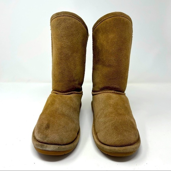 Bearpaw Kids Winter Boots – Sheepskin Leather, Wool Lined, Size 2 - Picture 2 of 11